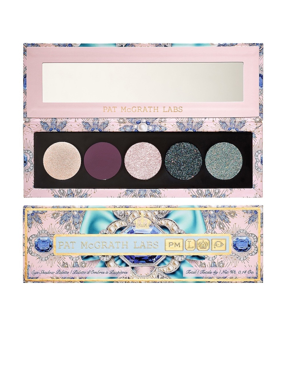 PAT MCGRATH LABS Bijoux Brilliance Eye Shadow Palette in Lunar Nightshade NWT